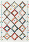 Vivi Contemporary 9'10\" x Area Rug in Multi Indoor Area Rug