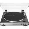 Audio-Technica AT-LP60X Stereo Gun Metal Turntable Music Player