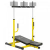 Soozier Adjustable Leg Extension and Curl Machine, 660LBS Capacity