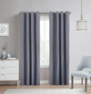 Maya Blue Grommet Curtain Panel - 52\" X 63\"