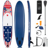 Goplus 11' Inflatable Stand Up Paddle Board Surfboard W/pump Aluminum Paddle