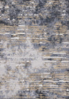 Isabelle Distressed Blue Area Rug - 5'3\" x 7'7\"