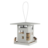 Umbra Bird House Feeder - Grey