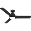 Aeronaut Ceiling Fan with Light Fixture - Black