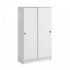 Elite 4-shelf Accent Cabinet - White