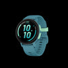 Garmin Bounce 2 Turquoise Kids Smartwatch - Active Tracker, Two-Way Communication, Weather Updates, Stopwatch Alarms, Assistance Feature, Family Challenges
