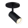 Dainolite Stanly 1 Light Spotlight Matte Black Lamp