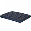 Outsunny Queen Air Mattress Inflatable Double Air Bed, Dark Blue