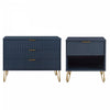 Dumbo Modern 2-Piece Dresser Set in Midnight Blue