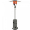 Outsunny 48000 BTU Portable Outdoor Propane Heater, Free Standing Adjustable Patio Gas Heater with Tip-over Protection and Wheels for Garden, 32.3\" x 32.3\" x 87.8\", Grey