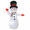Homcom 8ft Snowman Inflatable Christmas Decoration