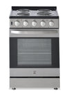Kenmore 24” Front Control Freestanding Coil Electric Range – Stainless Steel - KKCTR24-FC-SS