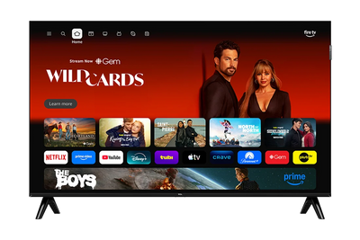 TCL 43" Q34K QLED 1080P FHD Smart Fire TV (43Q34K) – 2025 Model | Téléviseur intelligent QLED TCL Q34K Full HD 1080p de 43 po avec Fire TV (43Q34K) - modèle 2025