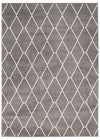 August Dark Grey-White 7'10\" x 10'2\" Area Rug