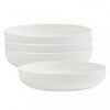 Oslo Opal Glass Pasta Bowls, Set of 4