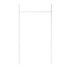 Umbra Anywhere White Expandable Curtain Rod and Room Divider - 36\"-66\"