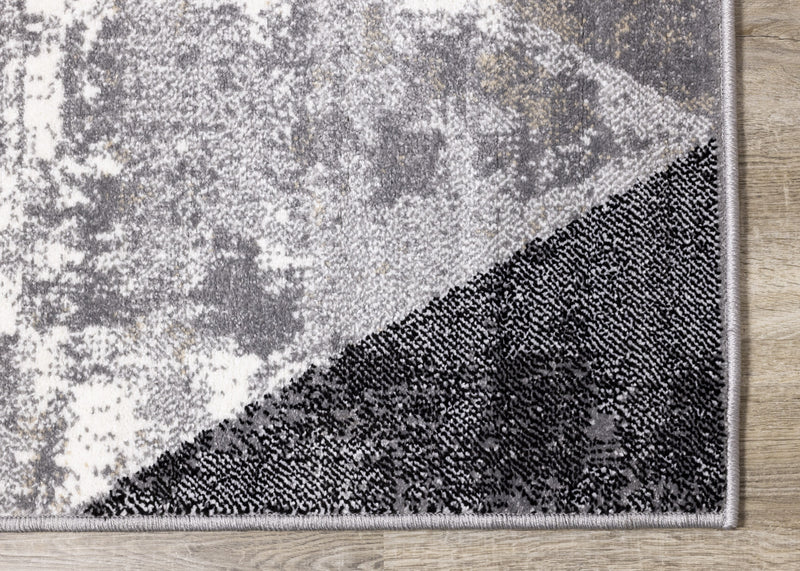 Covington Distressed Triangles Area Rug - 5'3\" x 7'7\"