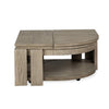 Addams 36\" Lift-Top Coffee Table with Casters - Stone Harbor Grey