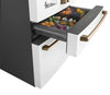 Cafe 36\" 27.8 Cu. Ft. French-Door Refrigerator - Matte White - CVE28DP4NW2
