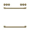Café Brushed Brass Handle and Knob Kit for Range - CXFCEHKPMCG