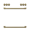 Café Brushed Brass Handle and Knob Kit for Range - CXFCGHKPMCG