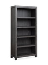 Ernest 38\" Bookcase with Adjustable Shelves - Ravenwood Black