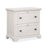 Milson 32\" Filing Cabinet with Locking Cabinets- Alabaster