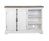 Milson 52\" Filing Cabinet with Adjustable Shelves - Alabaster