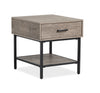 Matthew 22\" End Table with Storage - Multicolour
