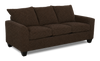 Made in Canada Customizable Sofa Lab Arc 86\" Fabric Sofa – Teddy Walnut