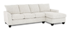 Made in Canada Customizable Sofa Lab Arc Right-Facing Fabric Sofa Chaise – Teddy Riverrock