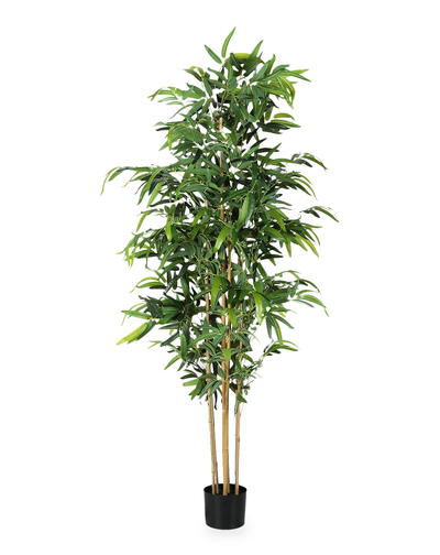 82.75” Artificial Indoor Bamboo Tree in 8” Pot | Bambou artificiel de 82,75 po en pot de 8 po pour l’intérieur