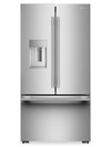 KitchenAid 36.6\" 23.9 Cu. Ft. Counter Depth French Door Refrigerator - Stainless Steel - KRFC736SPS