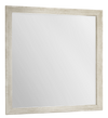 Soren Bedroom Dresser Mirror, Attachable, Wall Hanging - Bleached Oak