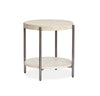 Sheriden 24\" End Table with Storage - Edgecomb Grey