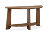 Baltic 54\" Contemporary Sofa Table with Shelf - Tawny Brown