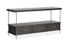 Corrall 60\" Sofa Table with Storage - Dark Briarsmoke