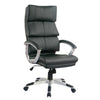 Tygerclaw 26\" Executive High Back PU Leather Office Chair - Black