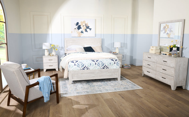 Kort & Co. Stripe 4-Piece Queen Sheet Set - Blue and White