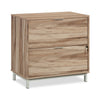 Bergen Circle 30.35\" Commercial Grade 2-Drawer Filing Cabinet - Natural Wood