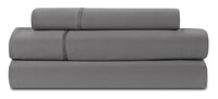 BEDGEAR Dri-Tec® 3-Piece Twin Sheet Set - Grey