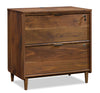 Clifford Place 29.53\" Commercial Grade 2-Drawer Filing Cabinet - Gr& Walnut