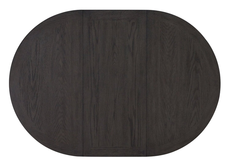 Dena Counter-Height Dining Table with 42-60\"W Extension, Round  - Dove Grey