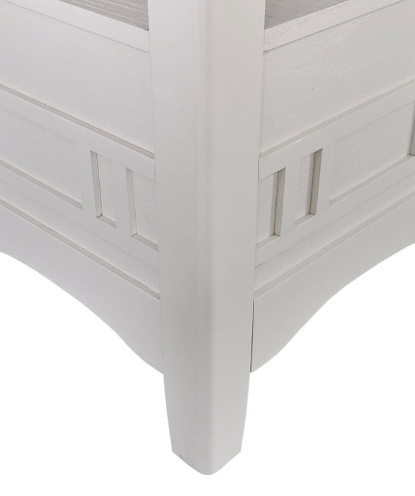 Dena Counter-Height Dining Table with 42-60\"W Extension, Round  - Dove Grey