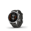 Garmin Fenix® 7s Pro Gps Smartwatch - Health Monitoring With Solar Charging, 42mm - Silver