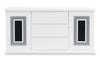 Garbo Dining Server with Storage, Glam, 64\"W - White