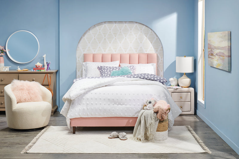 Kort & Co. 25\" Iris Cream and Gold Ceramic Table Lamp