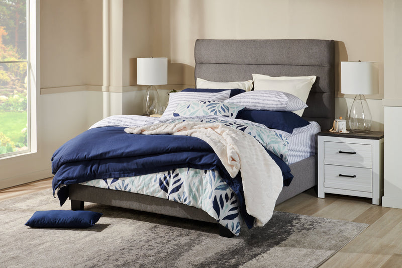 Kort & Co. Indigo 3-Piece Queen Duvet Cover Set - Navy