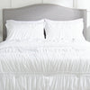 Rhodes 3-Piece King Comforter Set - White