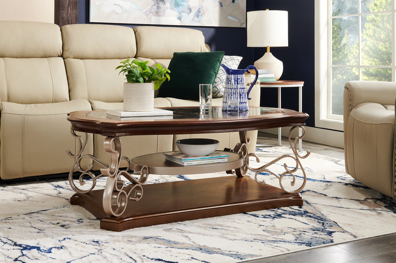 Kort & Co. 25\" Iris Cream and Gold Ceramic Table Lamp